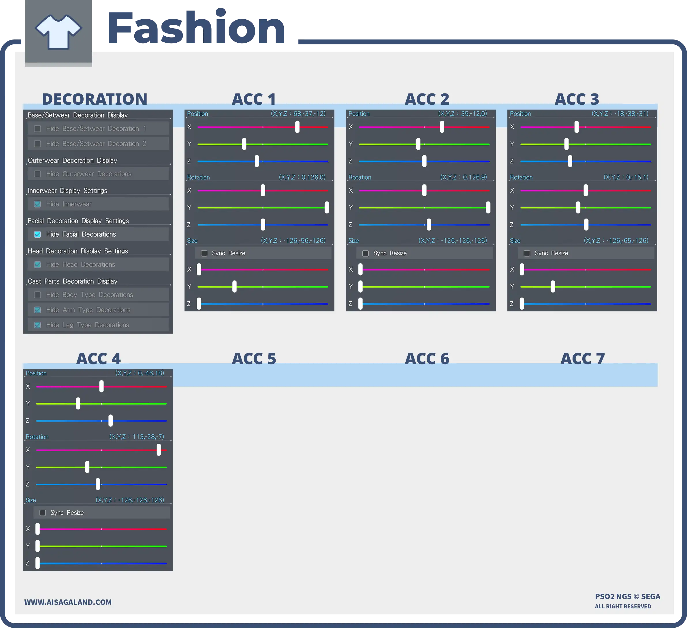 Slider parameter 3