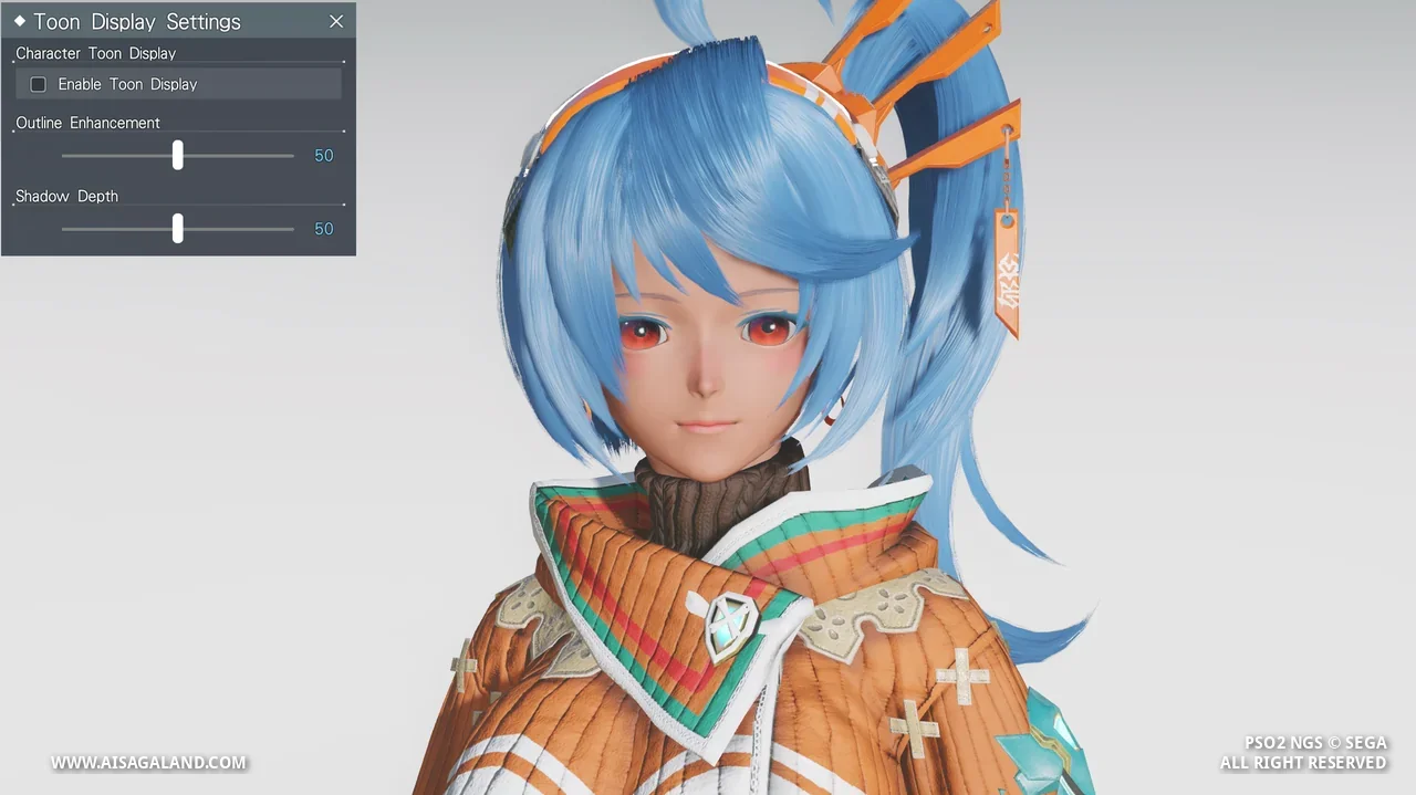 Normal character view