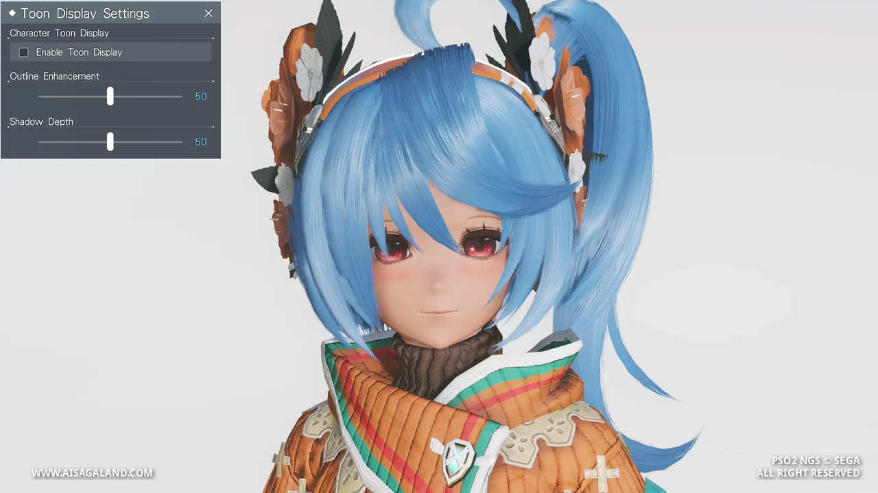 Normal character view