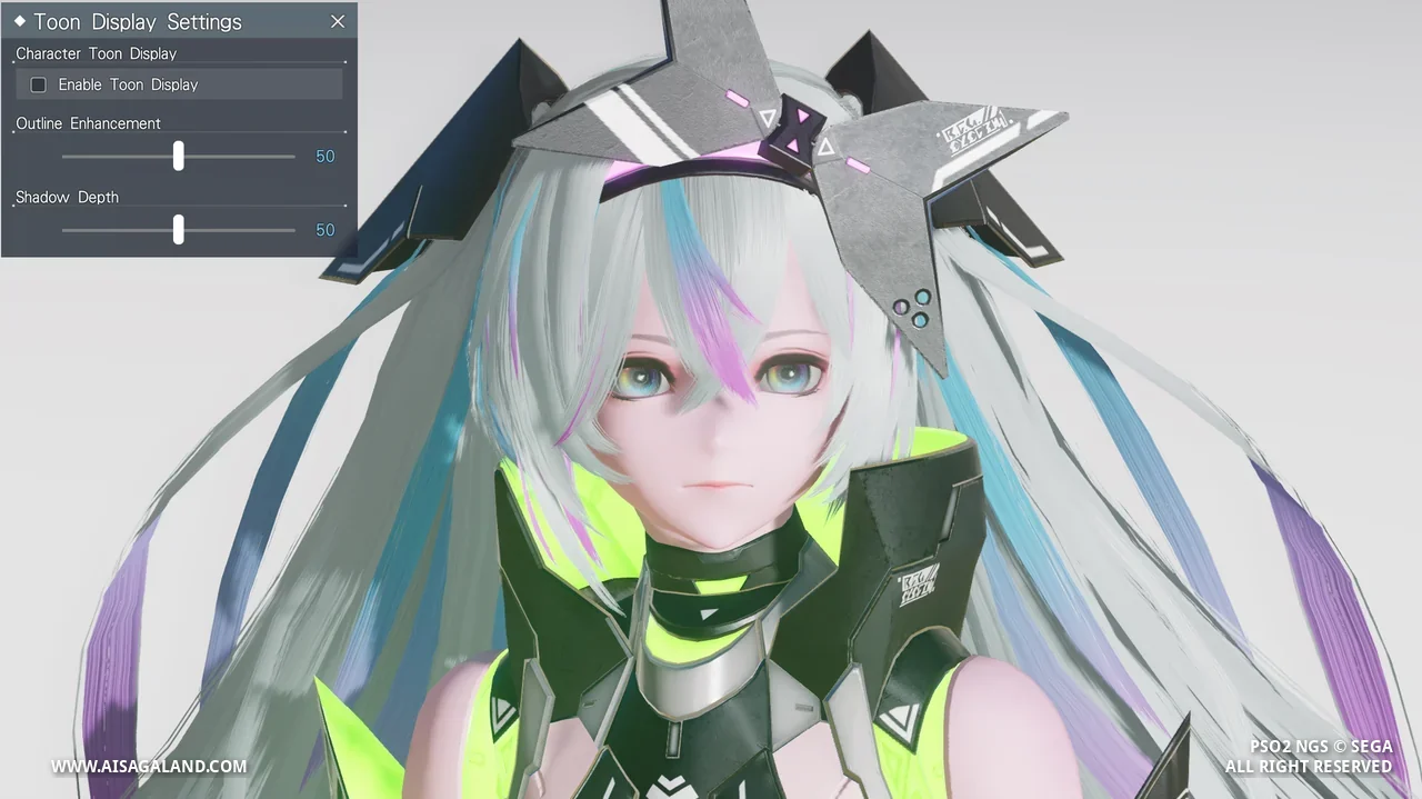 Normal character view