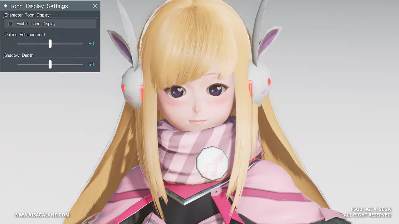 Normal character view