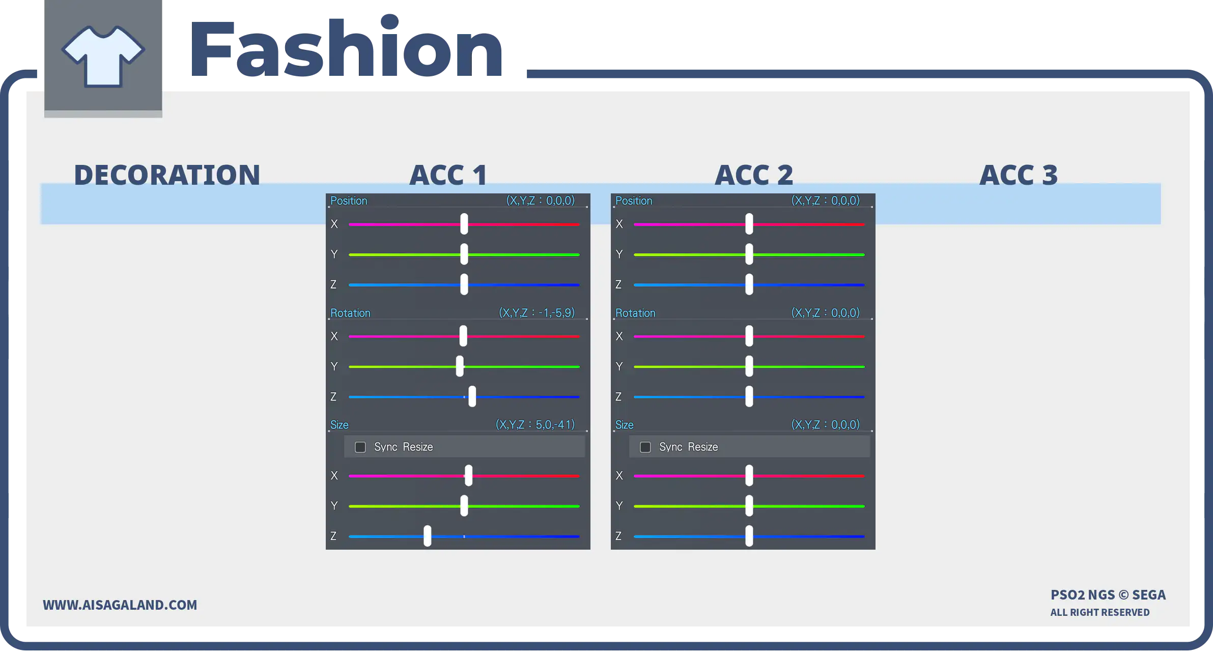 Slider parameter 3
