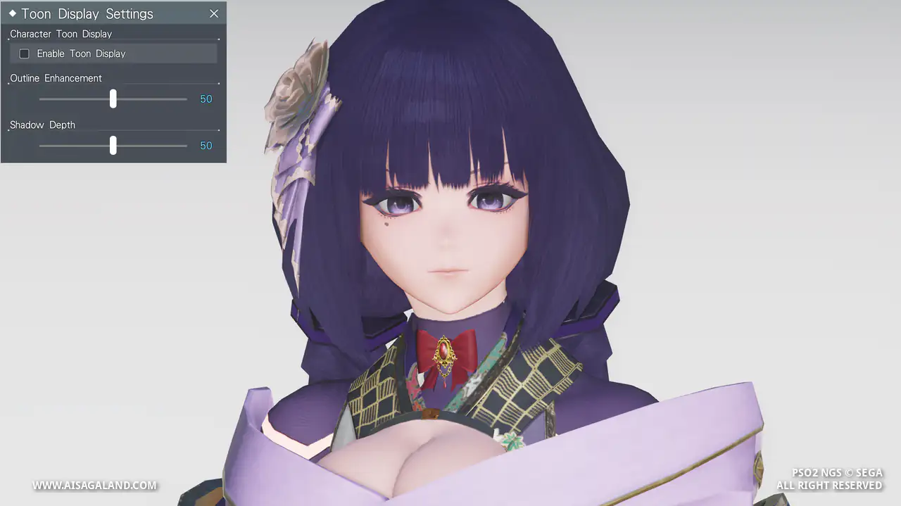 Normal character view