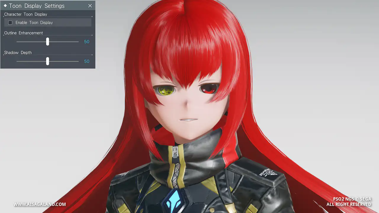 Normal character view
