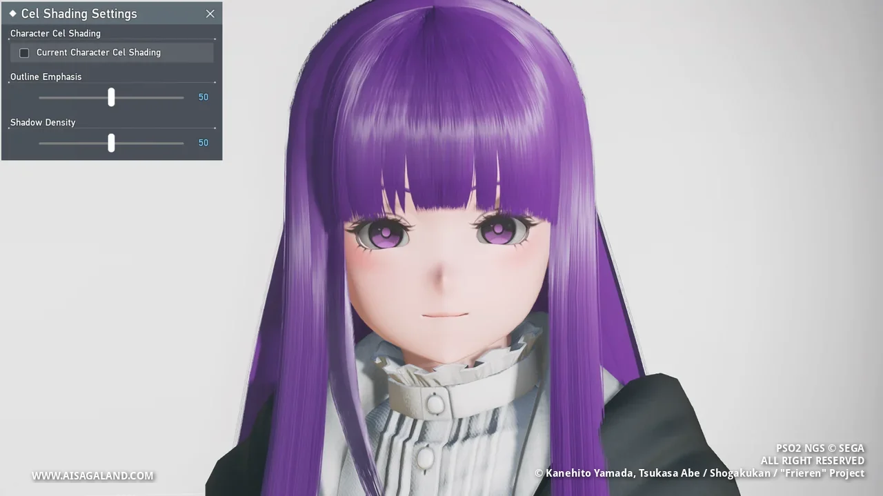 Normal character view