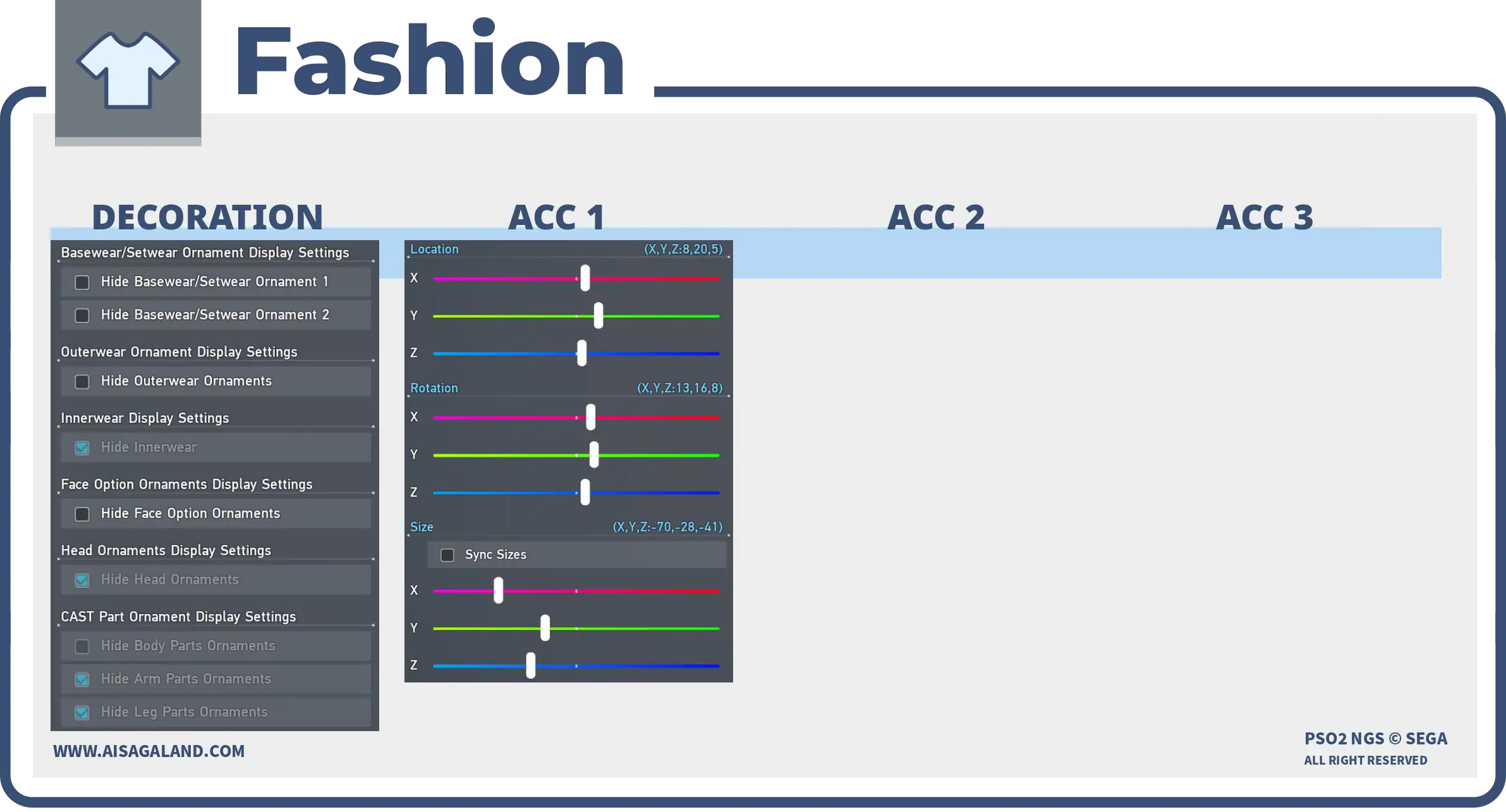 Slider parameter 3