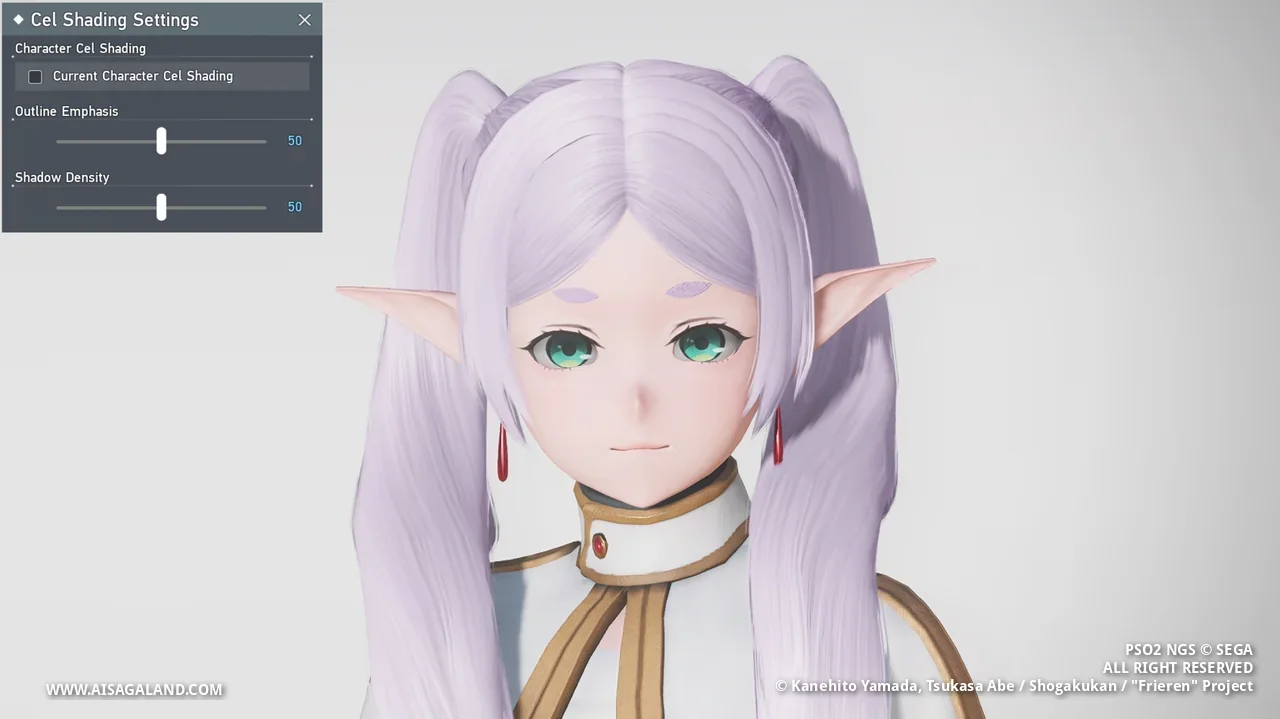 Normal character view