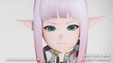PSO2 NGS Character Creation - Frieren download result preview