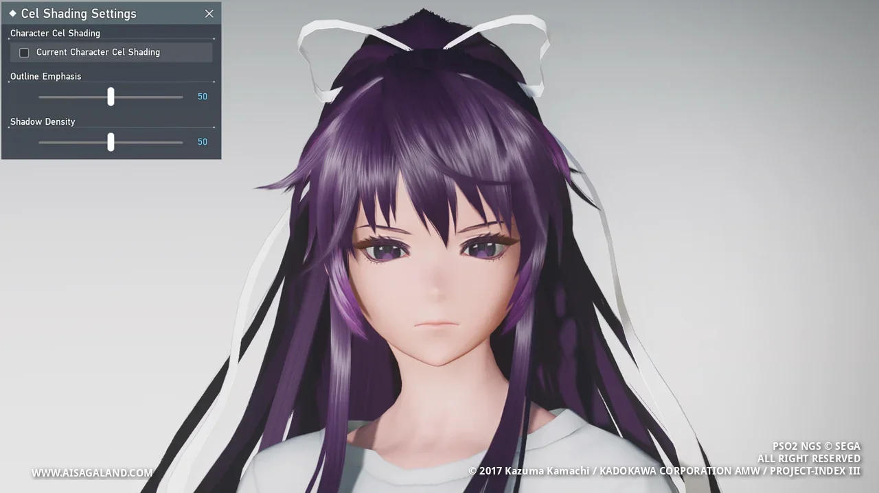 Normal character view