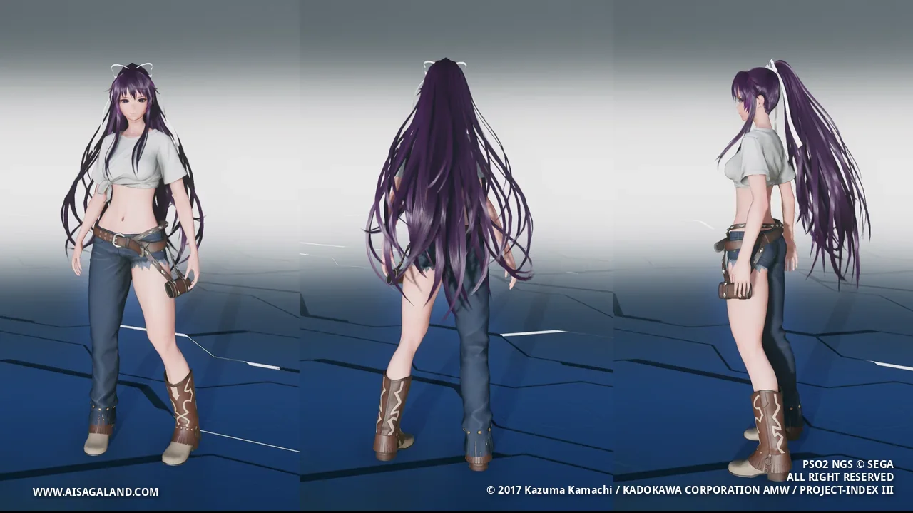 Side character view