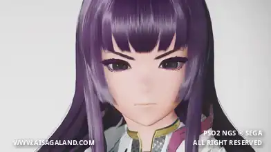 PSO2 NGS Character Creation - Kaori Kanzaki download result preview