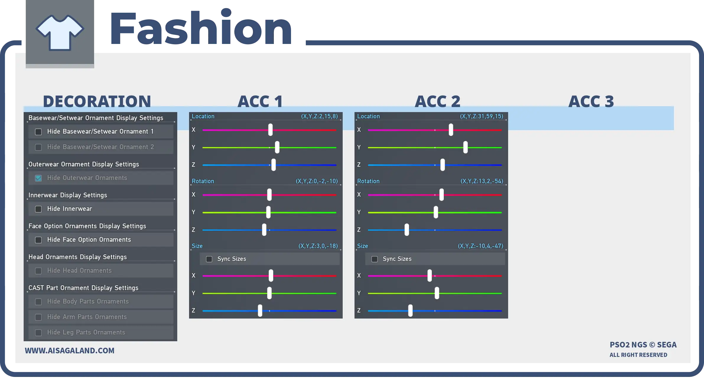 Slider parameter 3