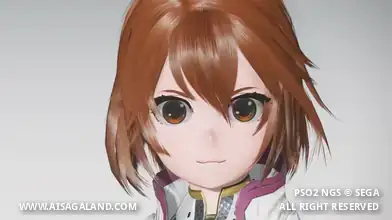 PSO2 NGS Character Creation - Mikoto Misaka Custom download result preview