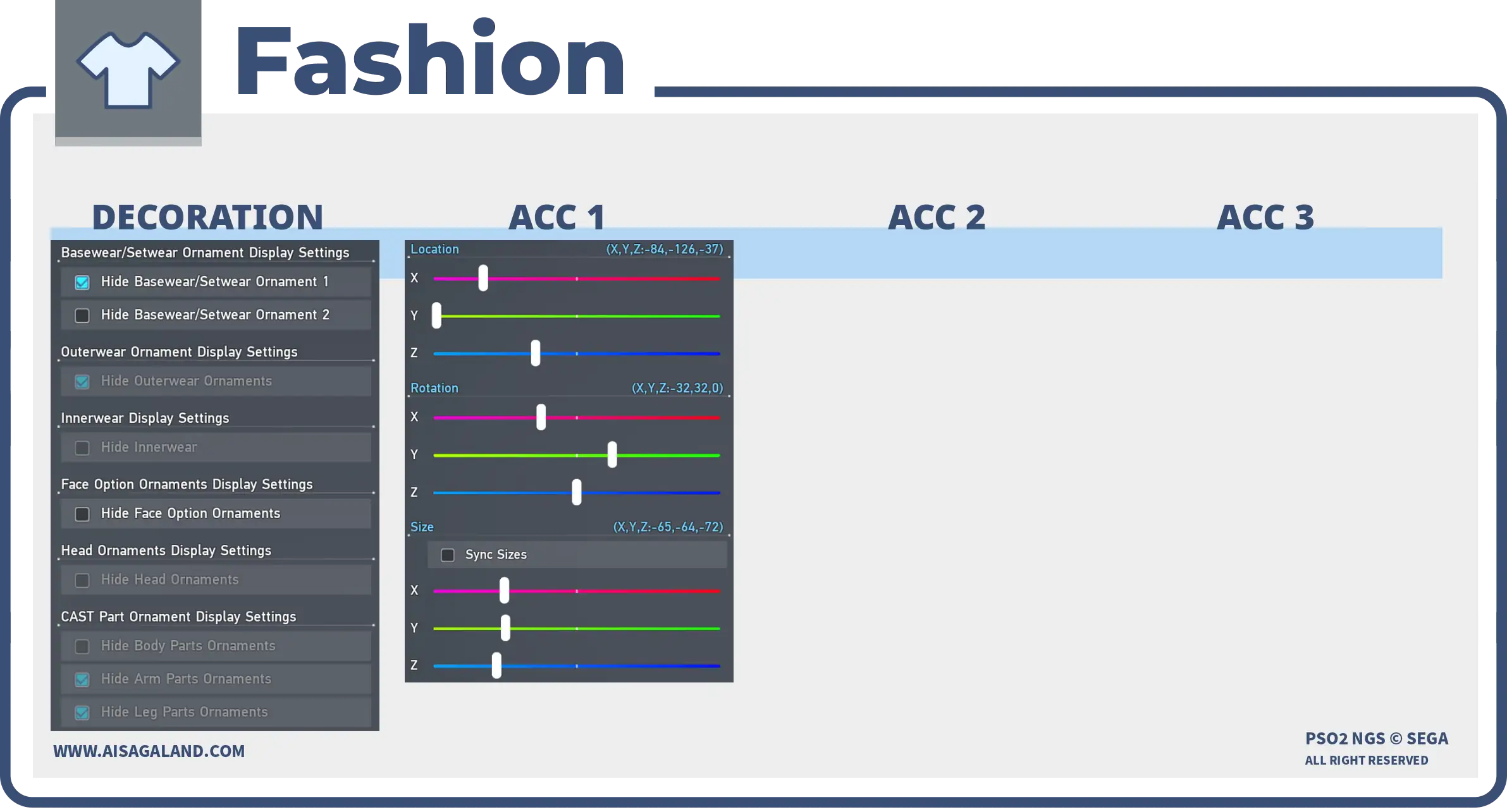 Slider parameter 3