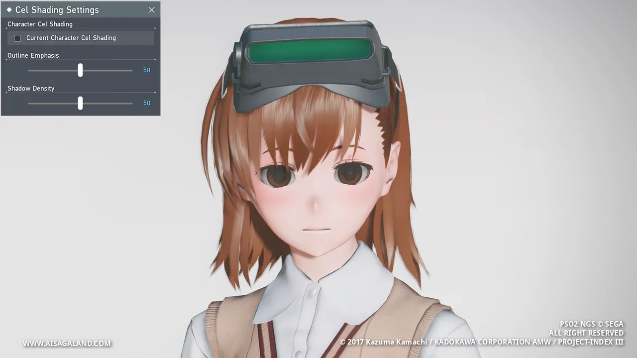 Normal character view