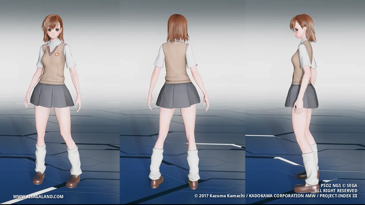 Side character view