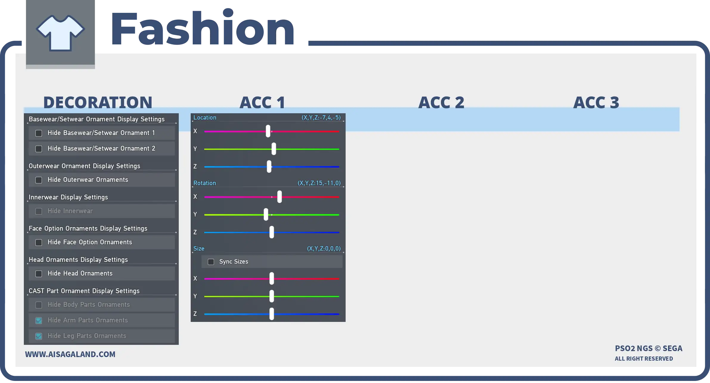 Slider parameter 3