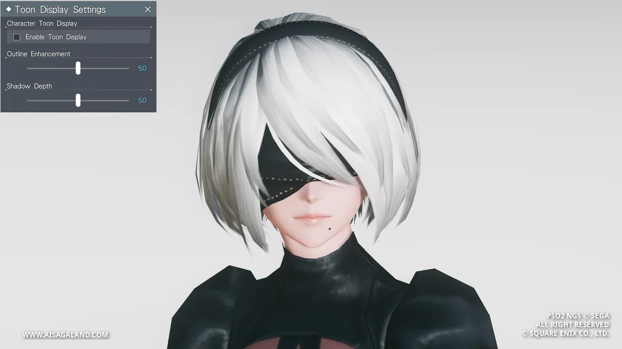 Normal character view