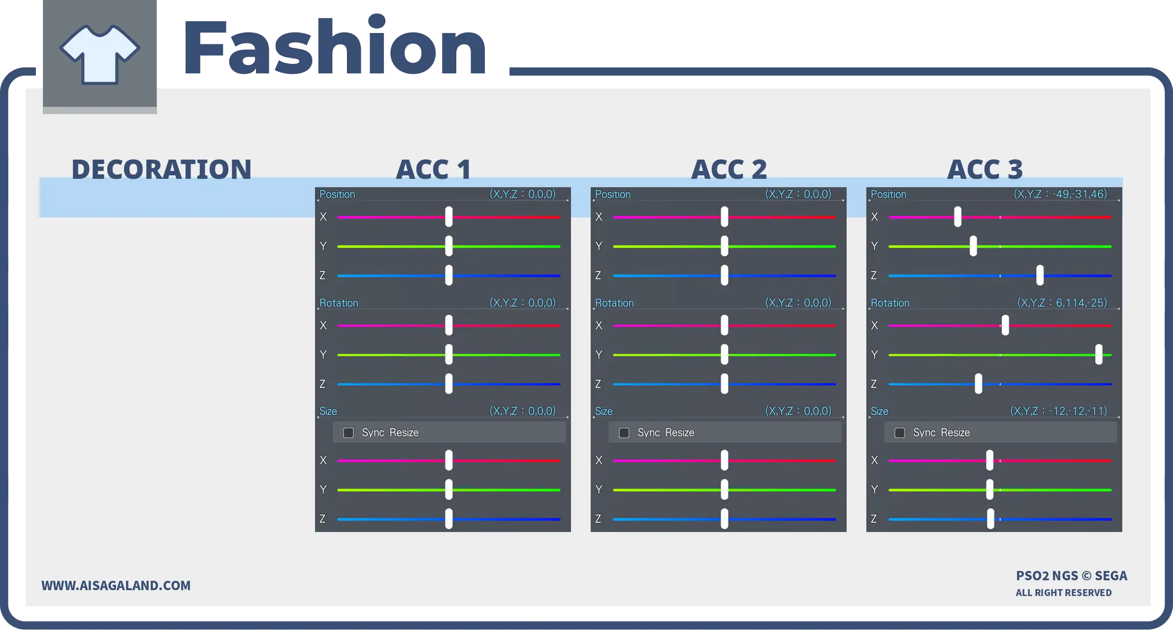 Slider parameter 3