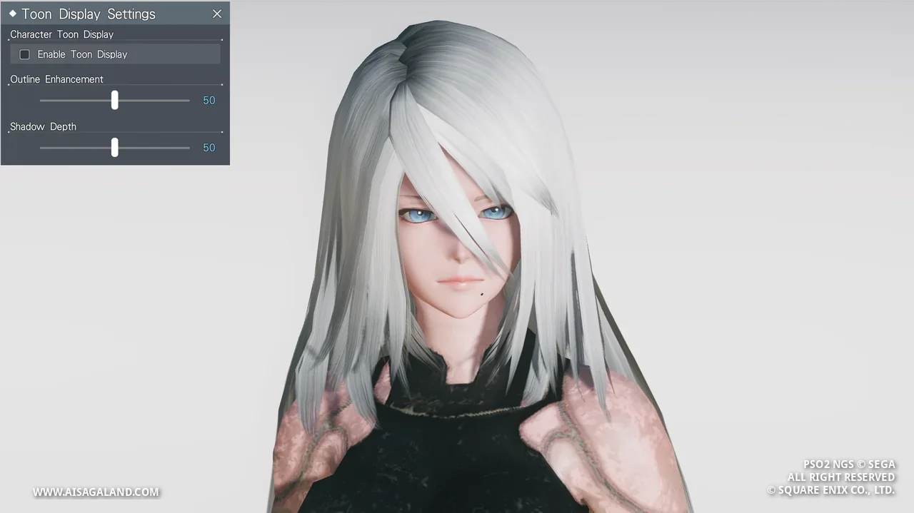 Normal character view