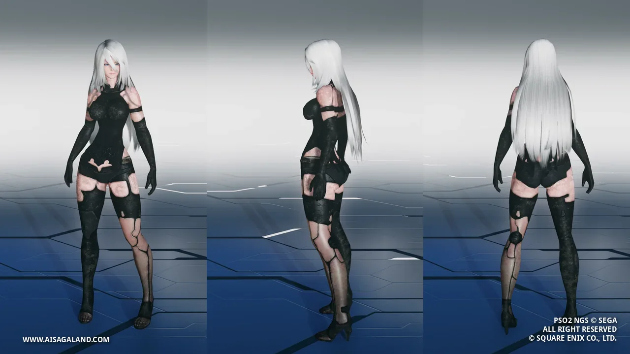 Side character view