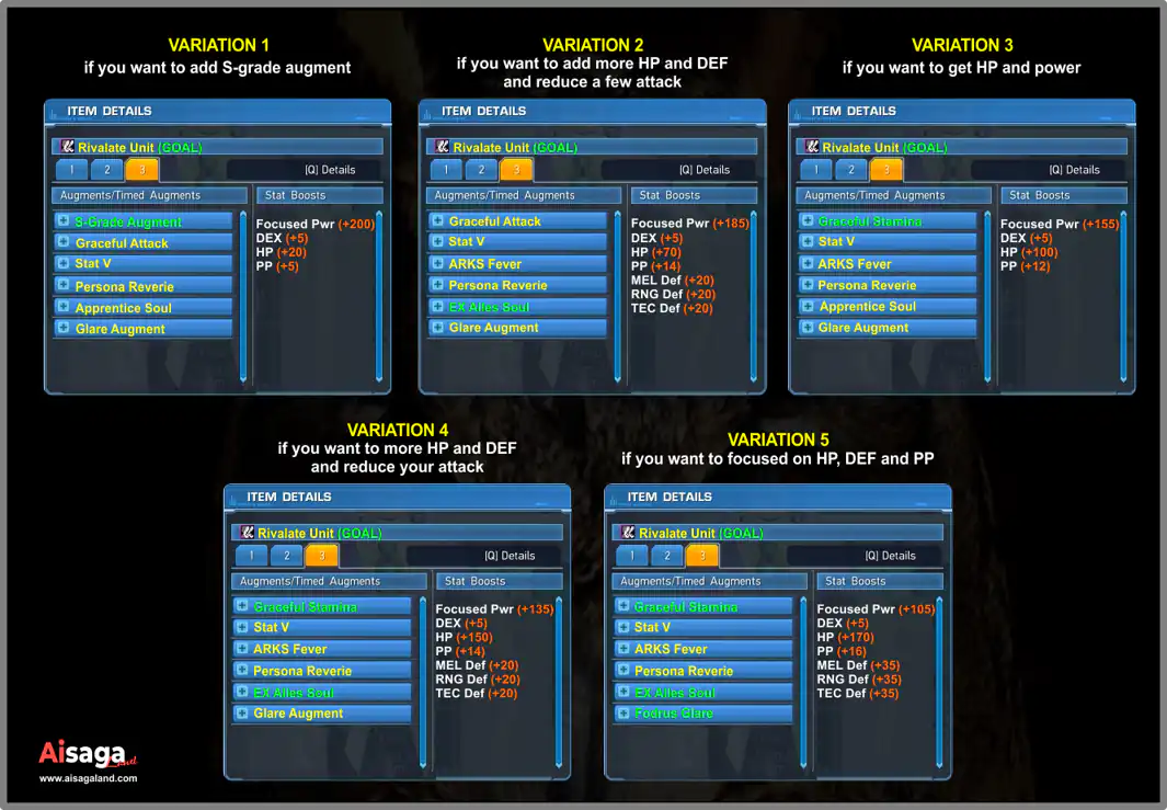 Affix Variation (if you need anything else)